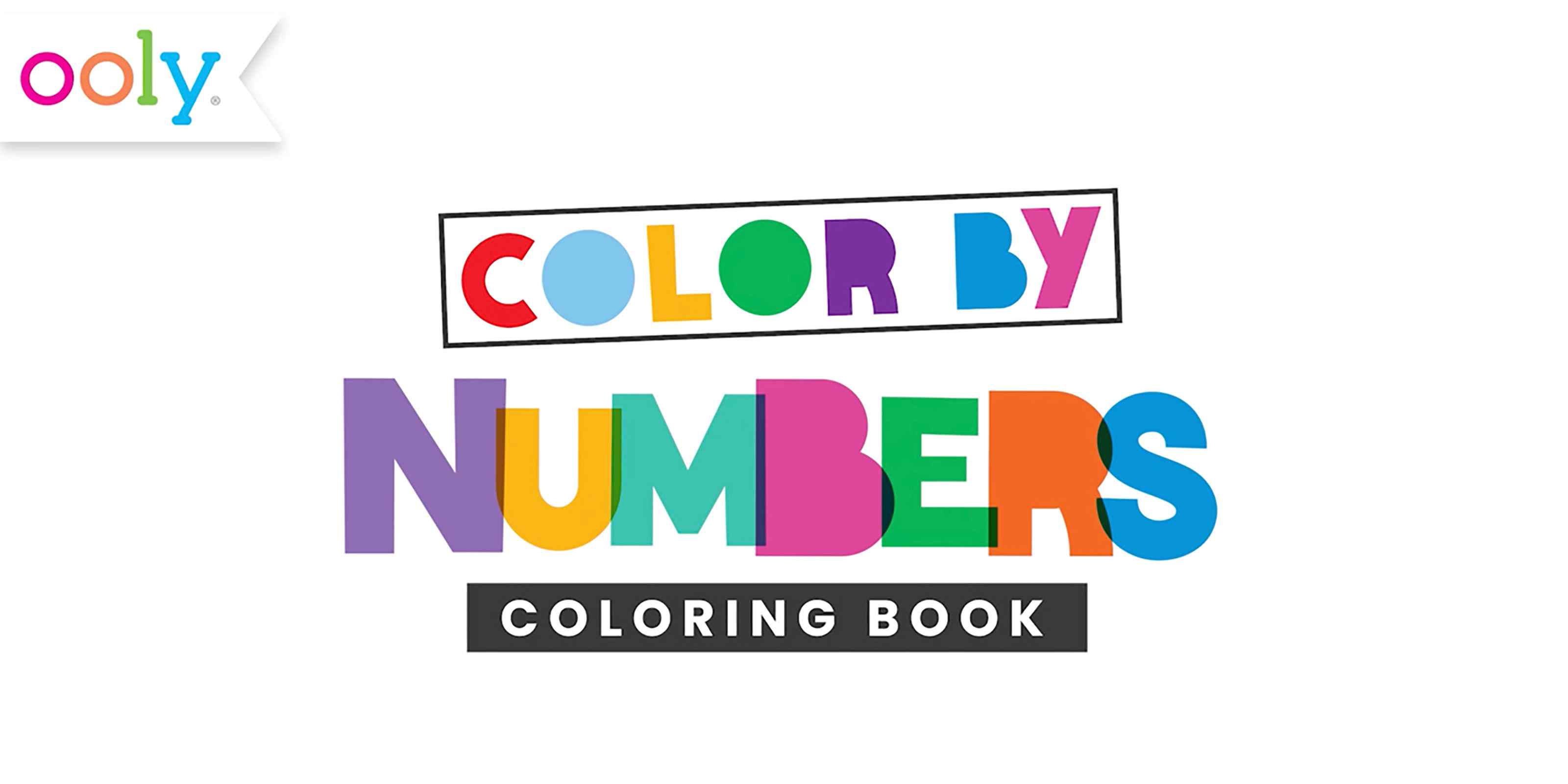 Ooly Toddler Coloring Book - 123 SHAPES & NUMBERS - Yellow Turtle