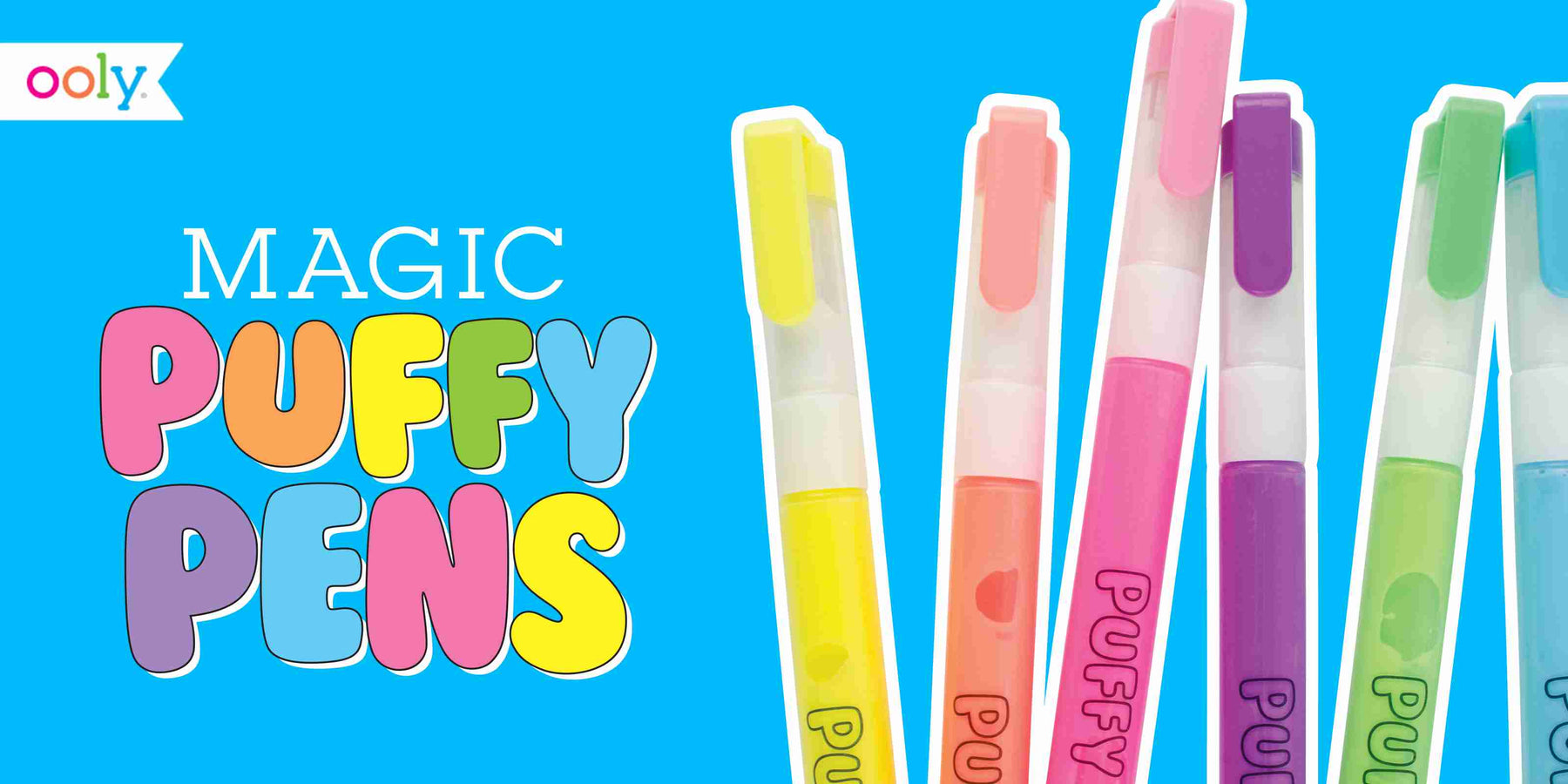 Magic Puffy Pens OOLY