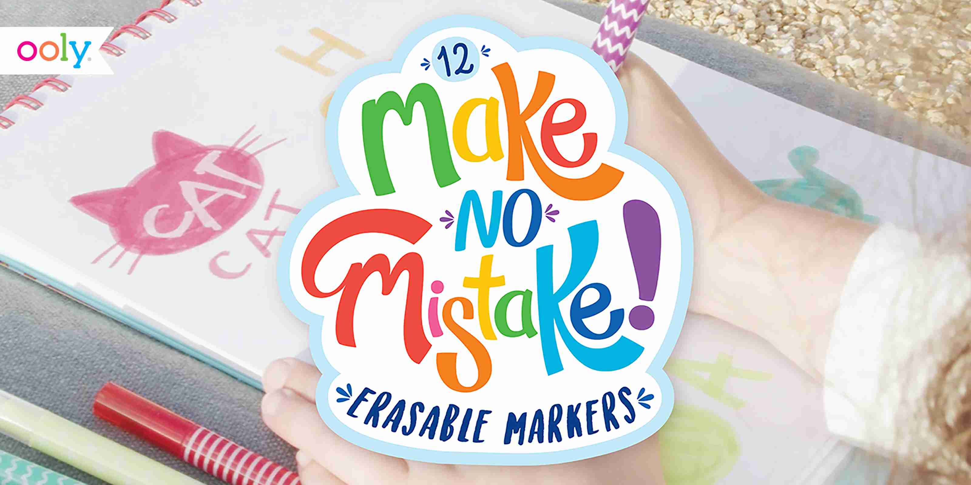 Make no mistake erasable markers