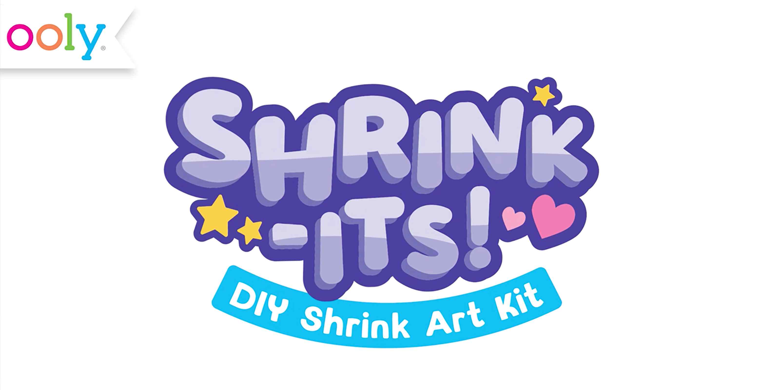 Shrink-its! DIY Shrink Art Kit - Fun Friends - OOLY