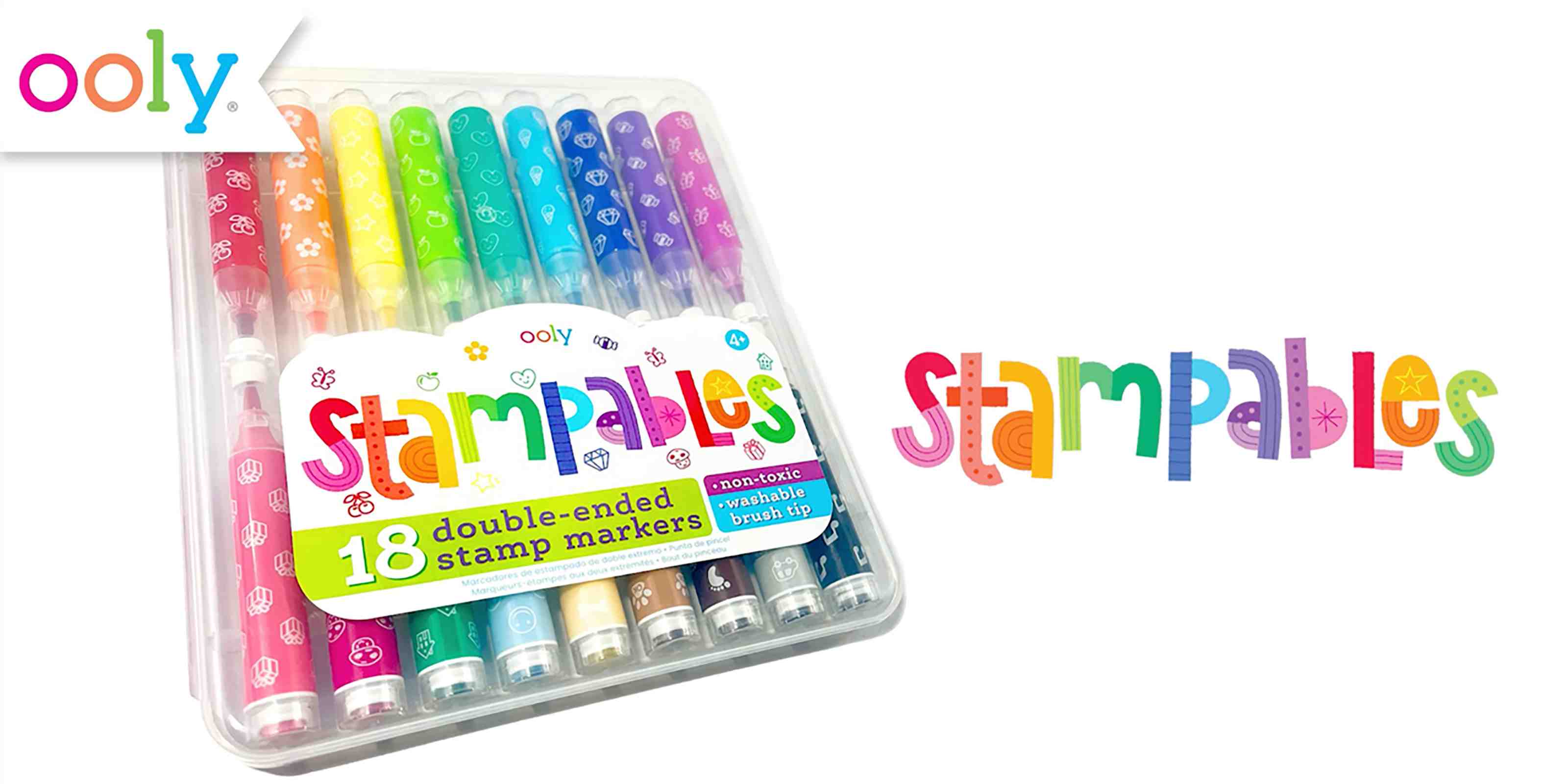 stampables scented double-ended stamp markers (18) - mod mama