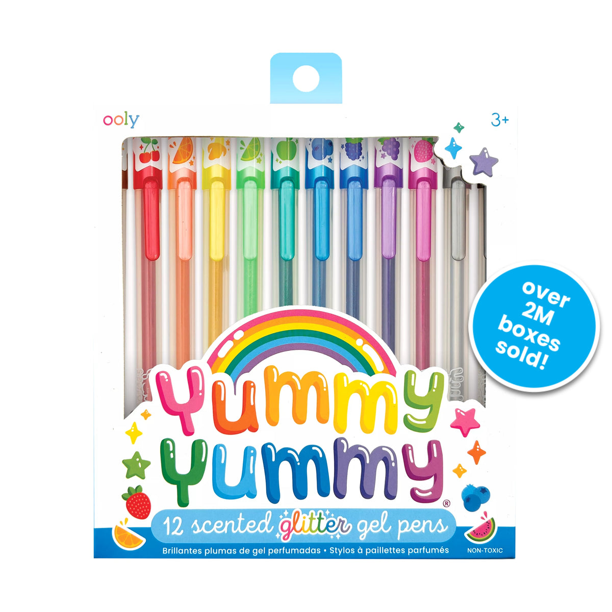 Yummy Yummy Scented Glitter Gel Pens Set 12