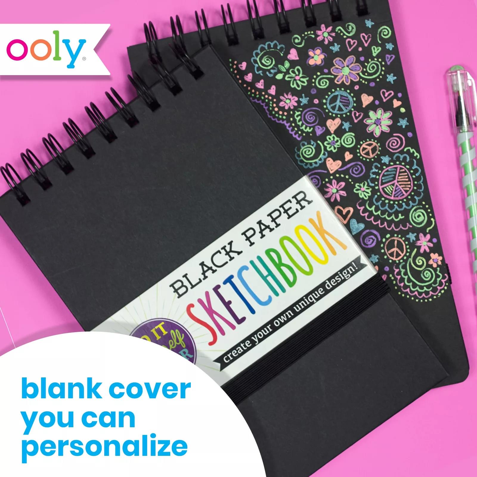 Black DIY Cover Sketchbook - OOLY