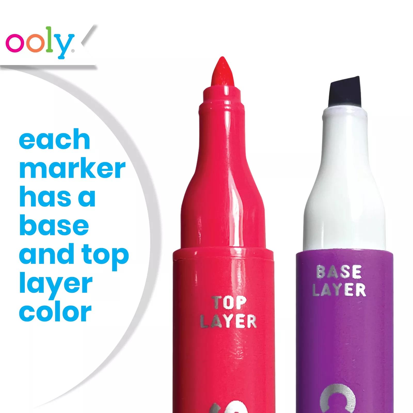 Color Together Double-Ended Markers by Ooly – Mochi Kids