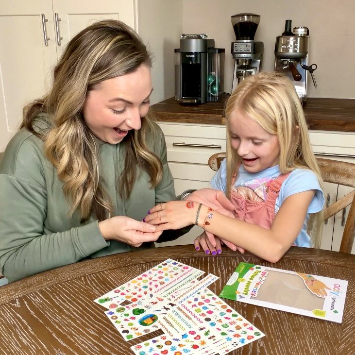 OOLY x Girl Scouts DIY Temporary Tattoo Jewelry - 3 Sheets