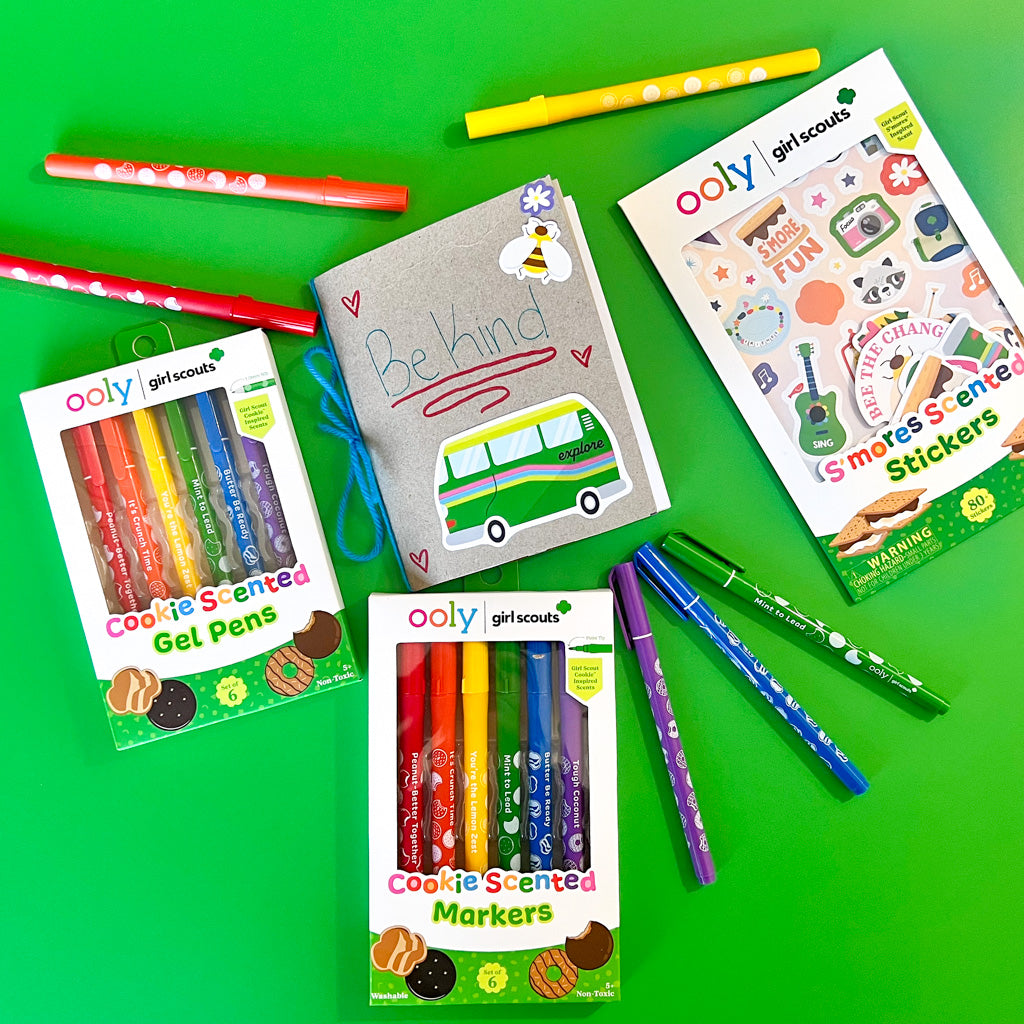 OOLY x Girl Scouts Cookie Scented Gel Pens - Set of 6