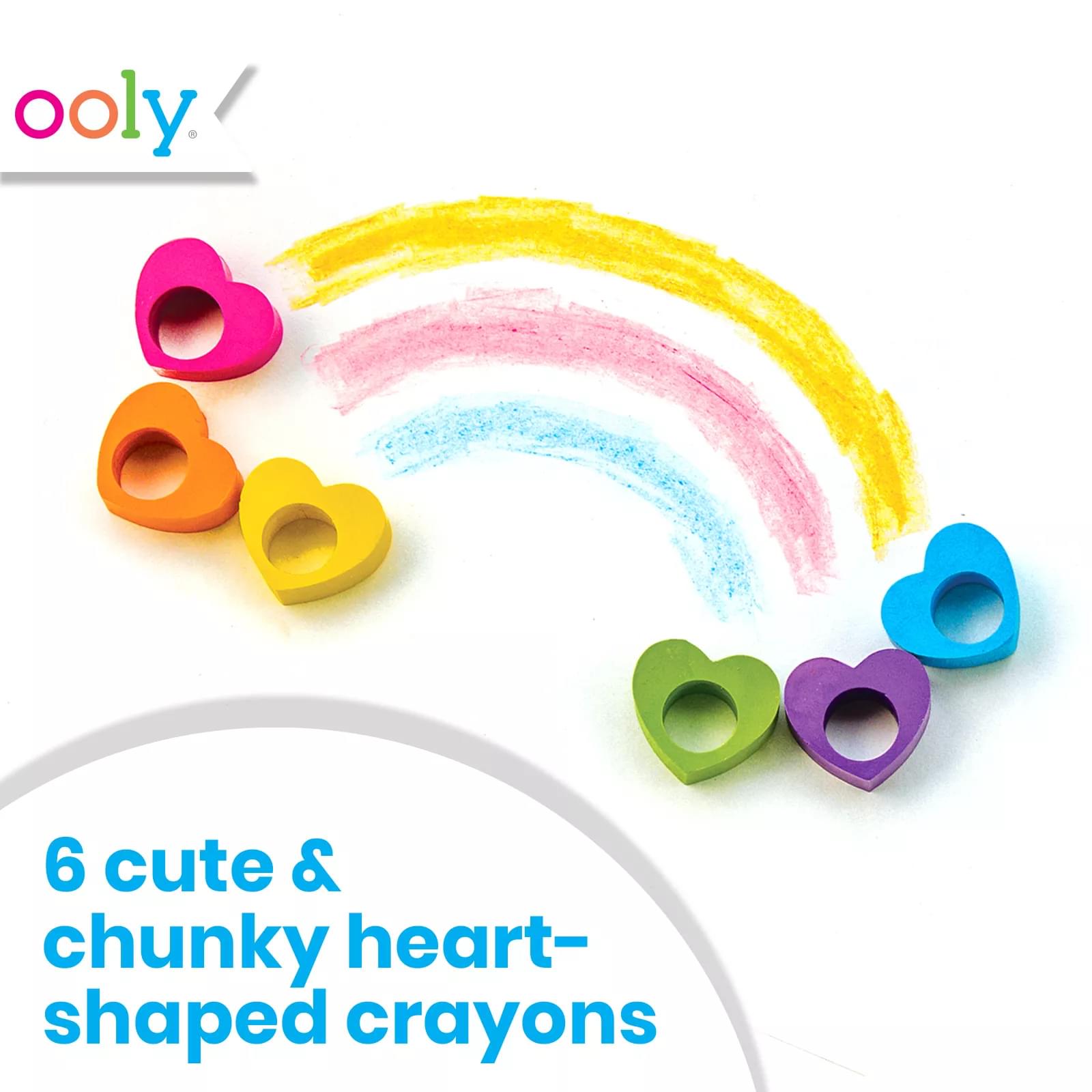 Ooly - Heart to Heart Stacking Crayons