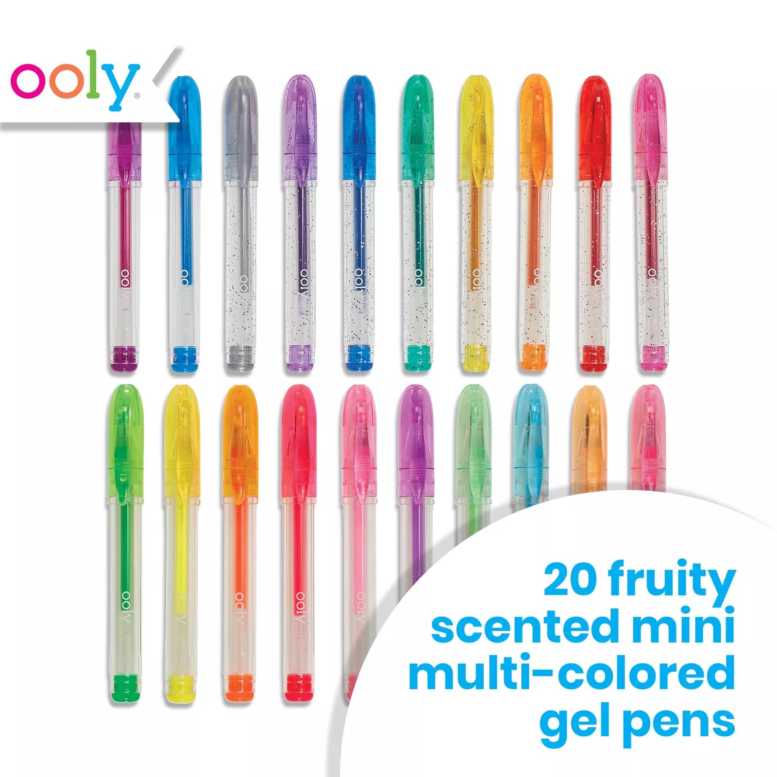 Fruity Scented Glitter Gel Pens - Set of 12 - The Imagination Spot