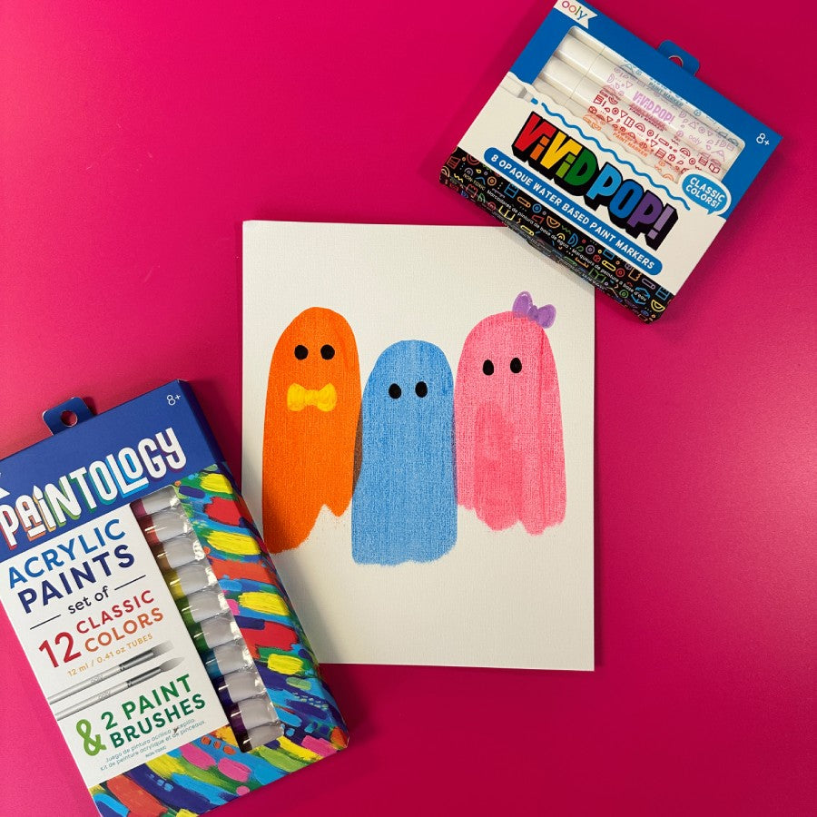 Paintology Acrylic Paint Set - Classic Colors - Set of 12