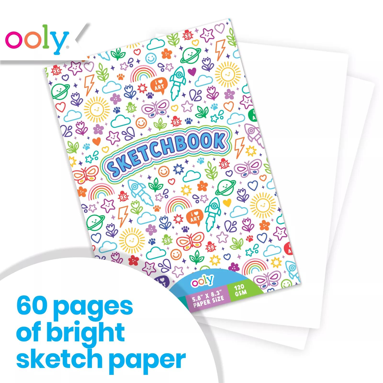 Colorful Doodles Sketchbook - OOLY