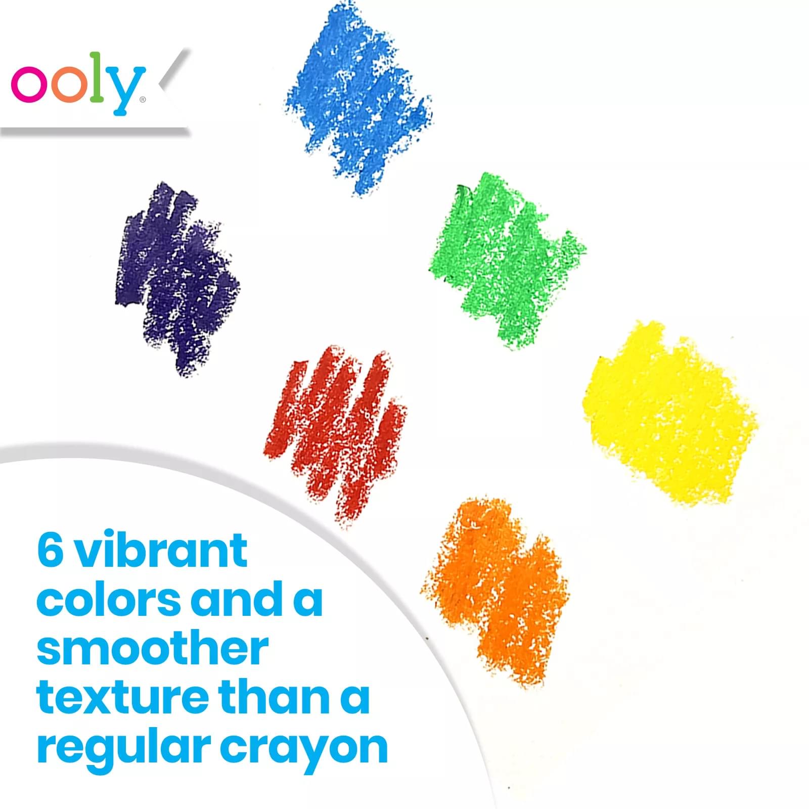 ooly rainbow sparkle watercolor gel crayons - Little