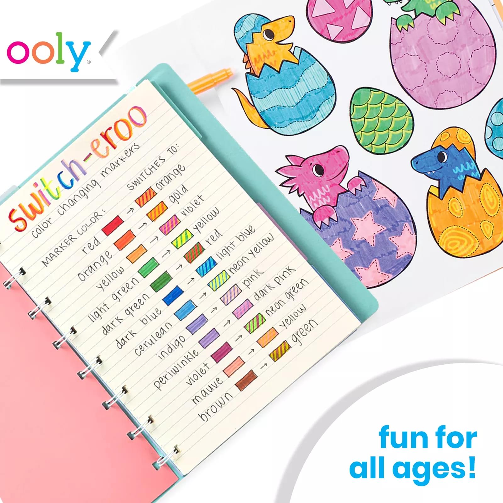 Ooly Switch-Eroo Color Changing Markers - Set of 24 – Minim Kids