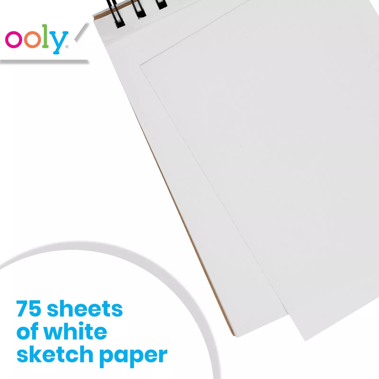 Chunkies Paper Sketchbook Pad by OOLY – Plum Print
