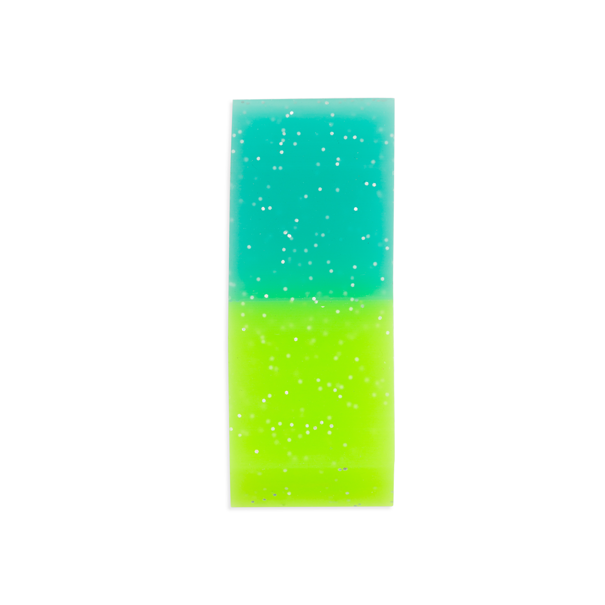 Lime colored Oh My Glitter Jumbo Eraser