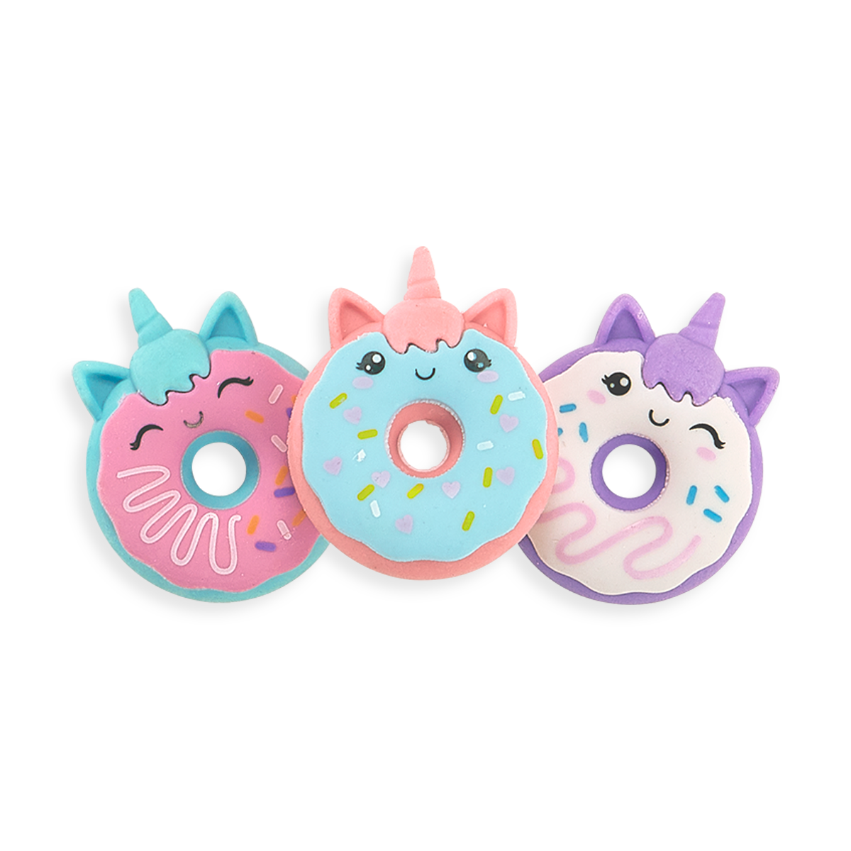 Ooly - Click-It Erasers: Sugar Joy Donuts