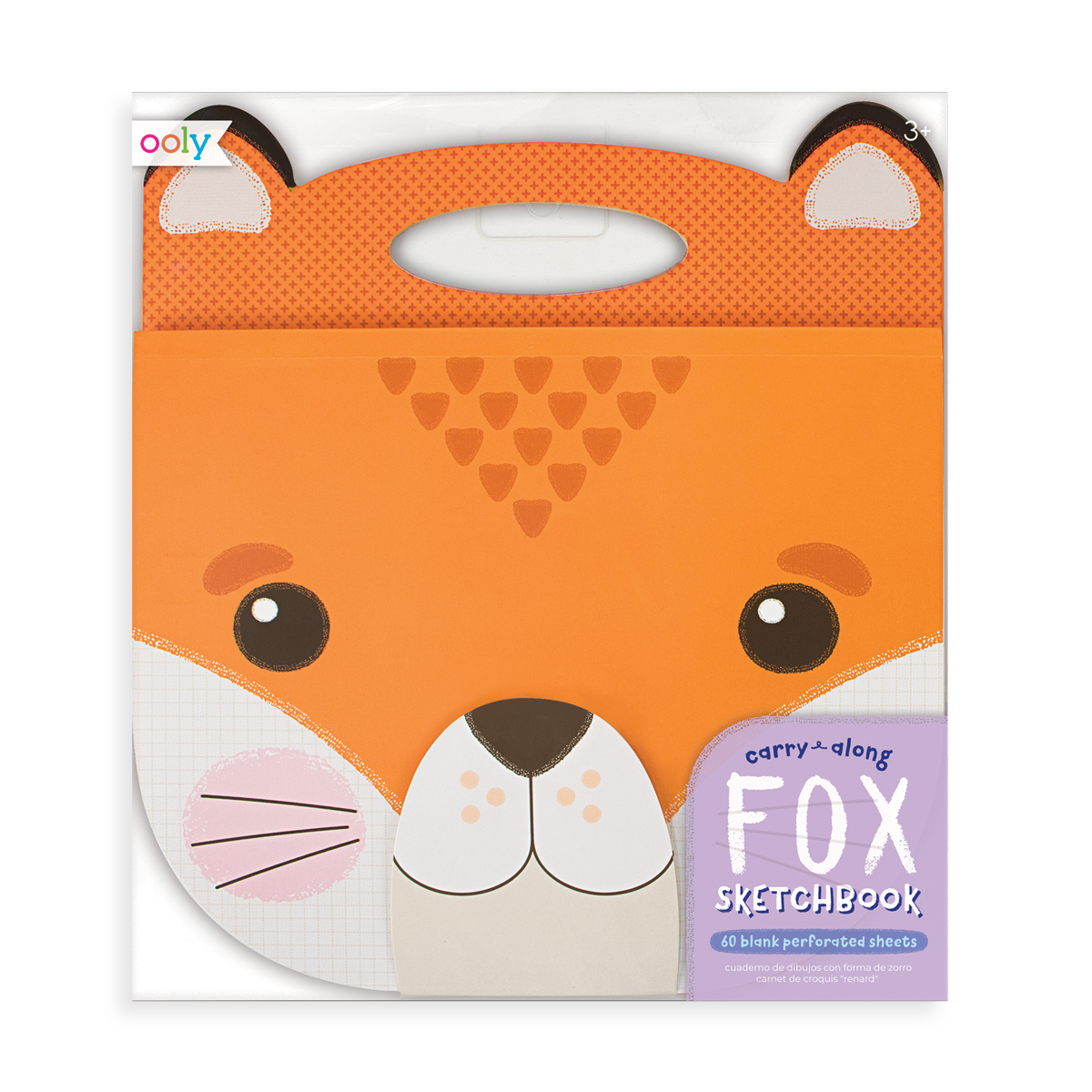 Carry along fox in packaging