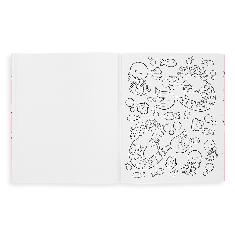 Enchanting Unicorns Coloring Book - OOLY
