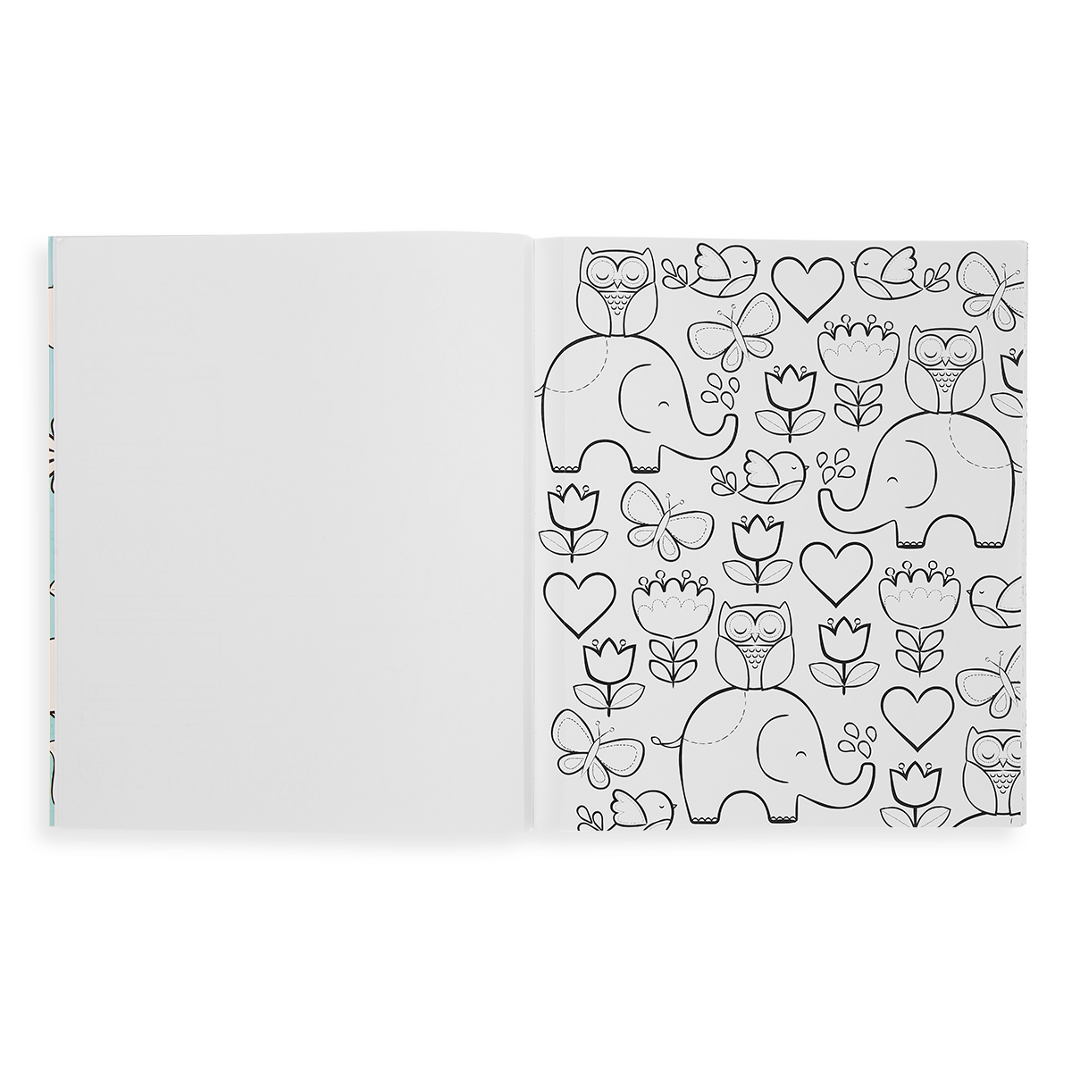 Little Cozy Critters Coloring Book