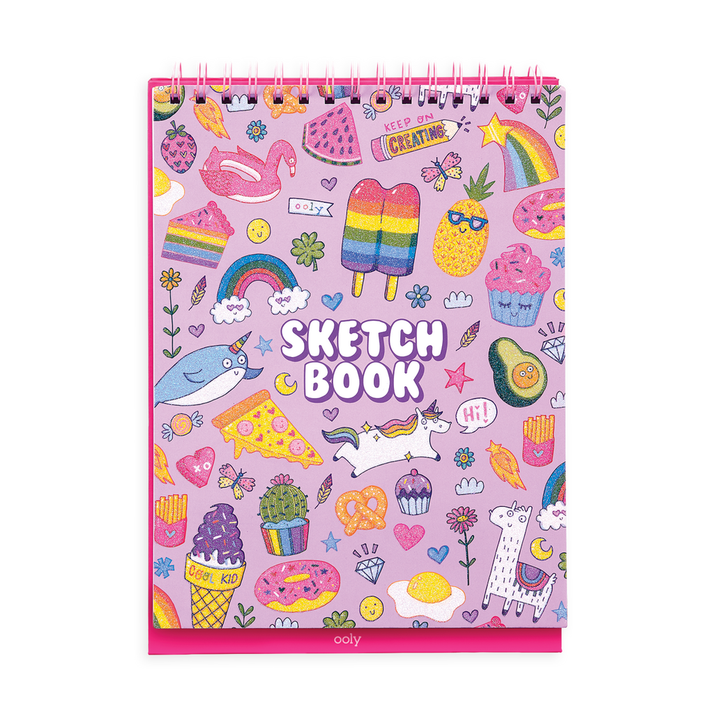 Sketch & Show Standing Sketchbook - Cute Doodle World