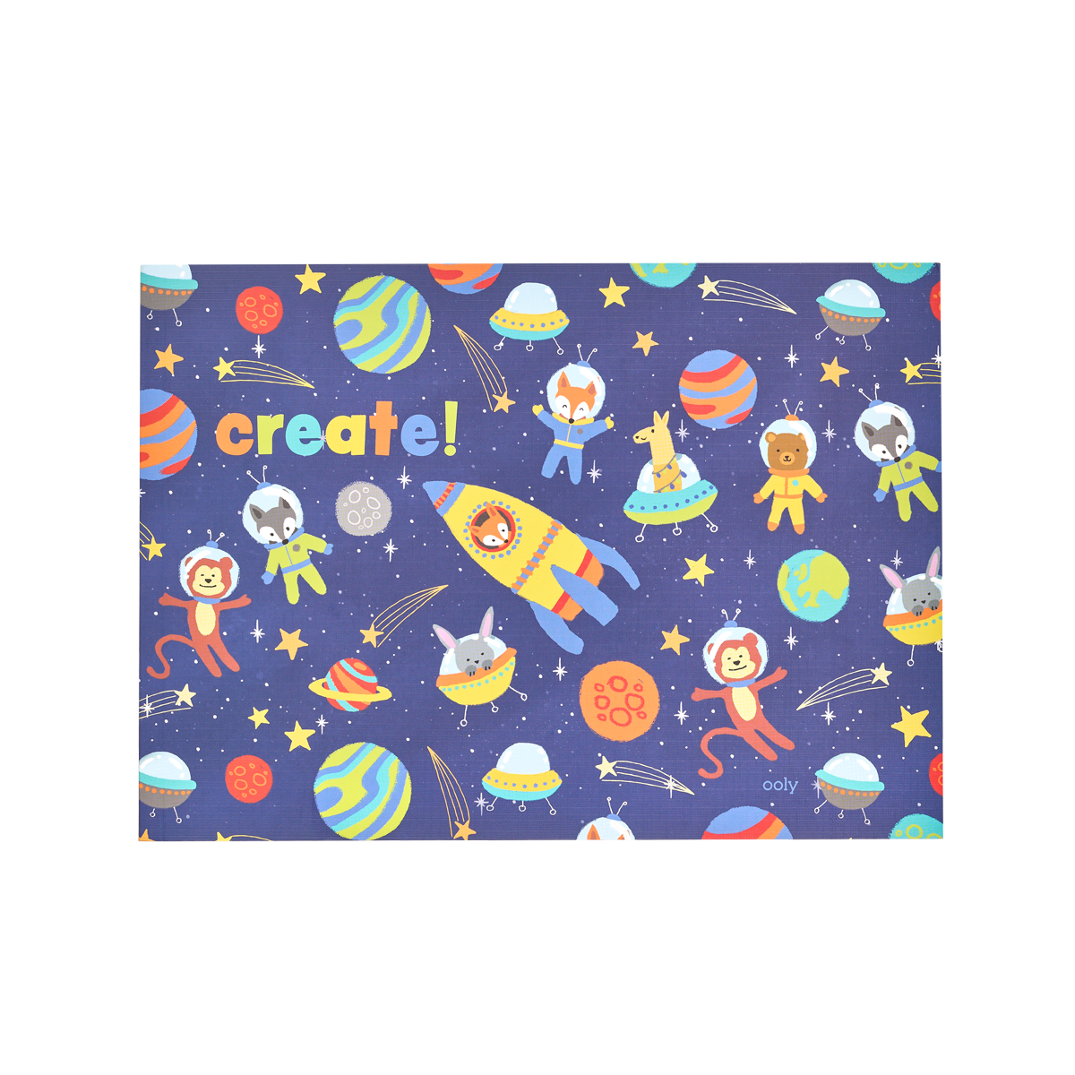 Ooly Space Critters Doodle Pad Duo Sketchbook (Set of 2)