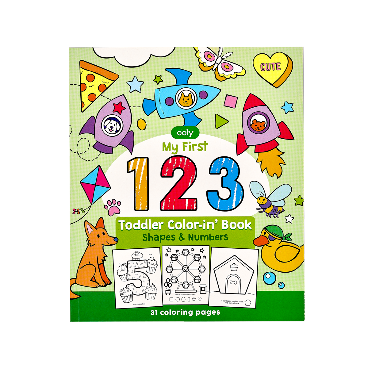 Color Me a Cupcake: Small Coloring Books For Kids [Book]