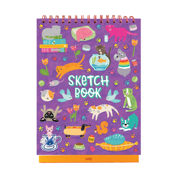 OOLY Sketch & Show Funtastic Friends Standing Sketchbook
