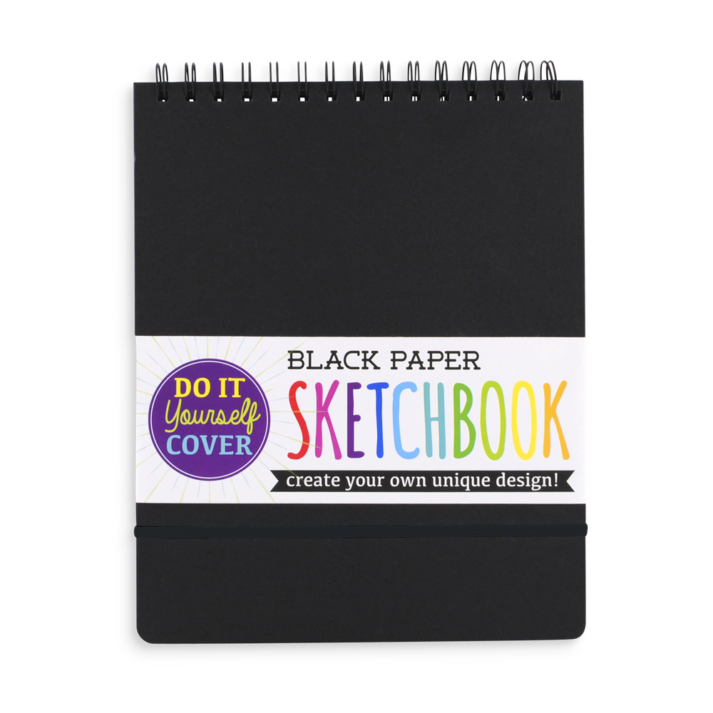 Black DIY Cover Sketchbook OOLY