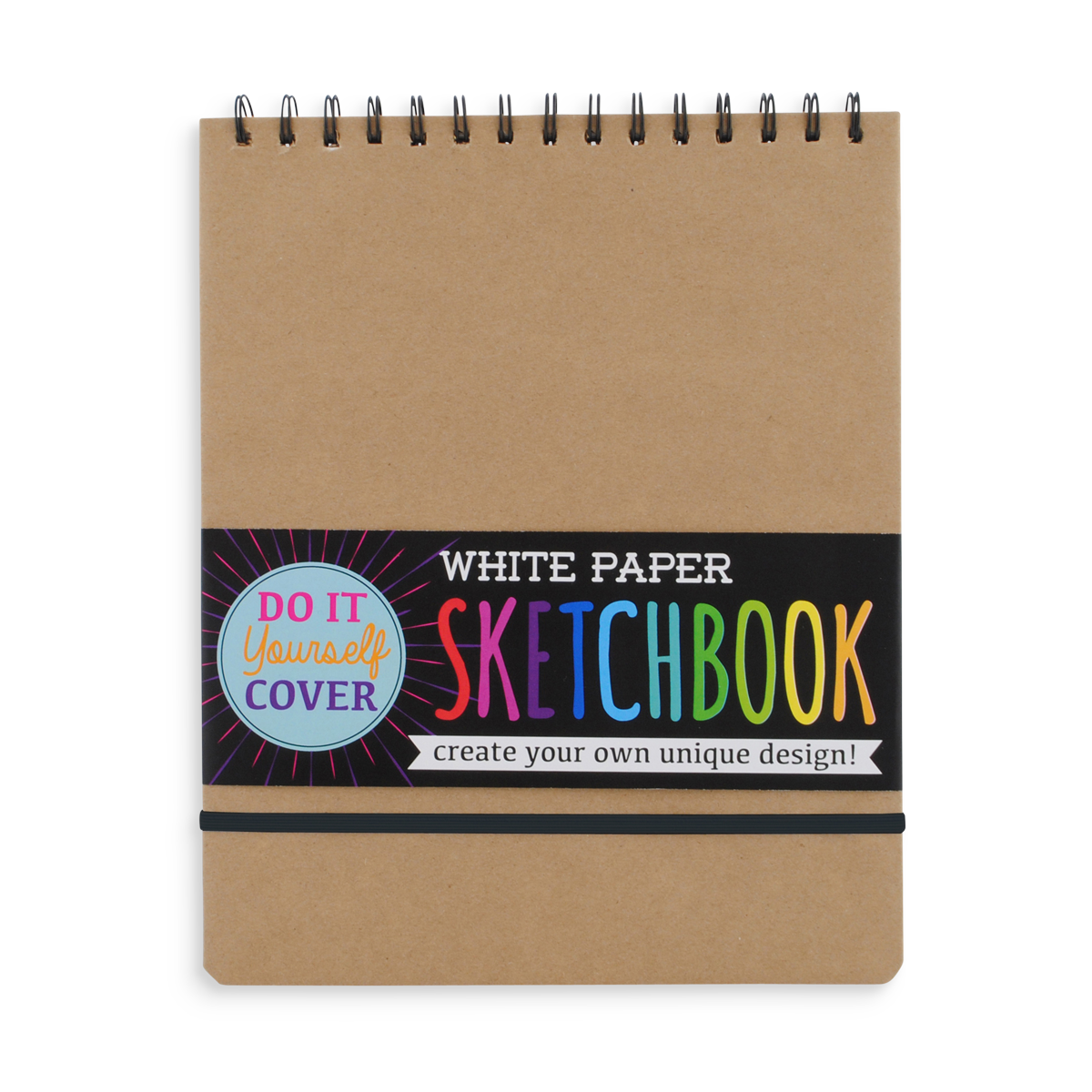 White DIY Cover Sketchbook - Small