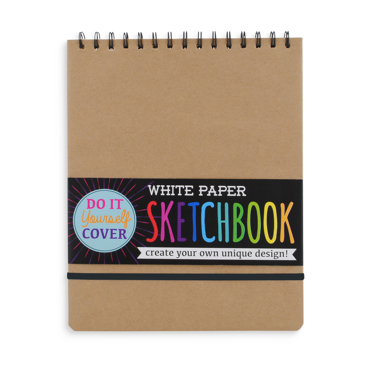 White DIY Cover Sketchbook