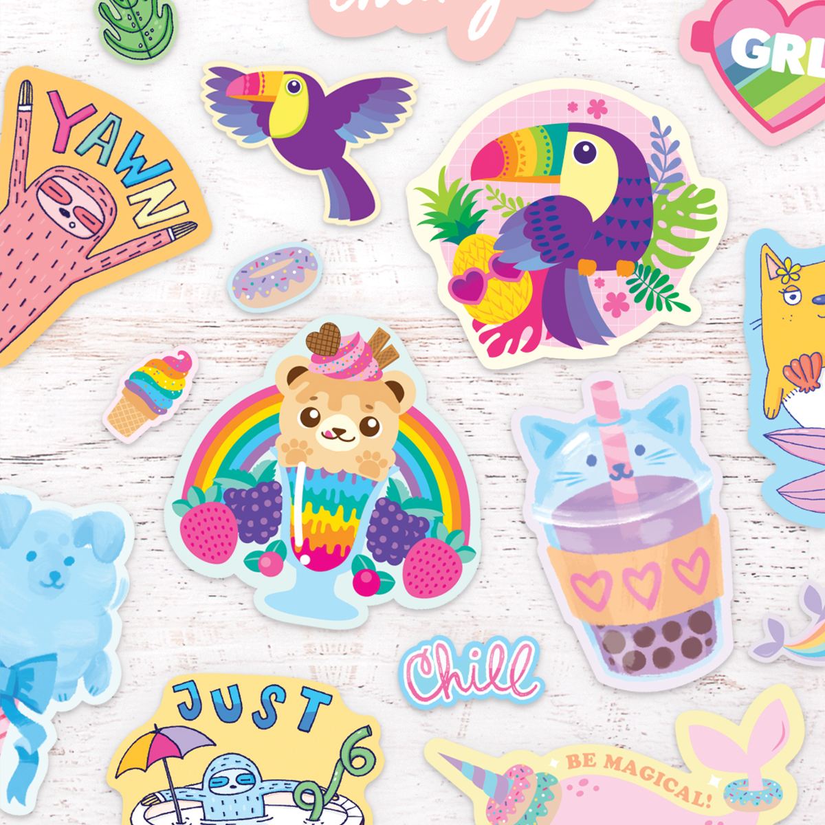 Assorted Scented Stickers
