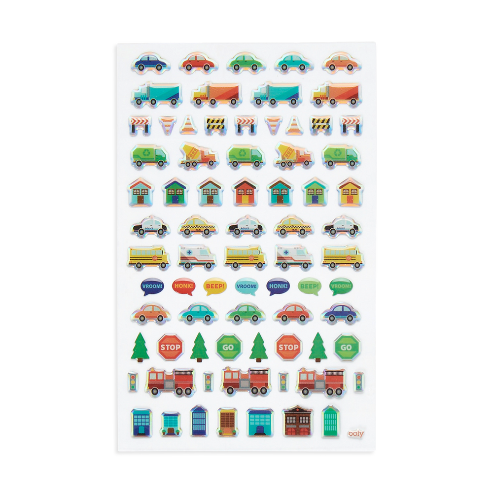 Stickiville Workin' Wheels Stickers - OOLY