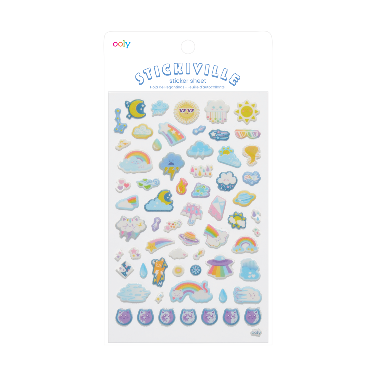 Stickiville Weather Pals Stickers in packaging
