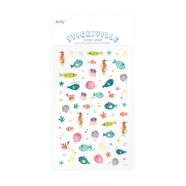 Ooly Itsy Bitsy Stickers - Ocean Buddies