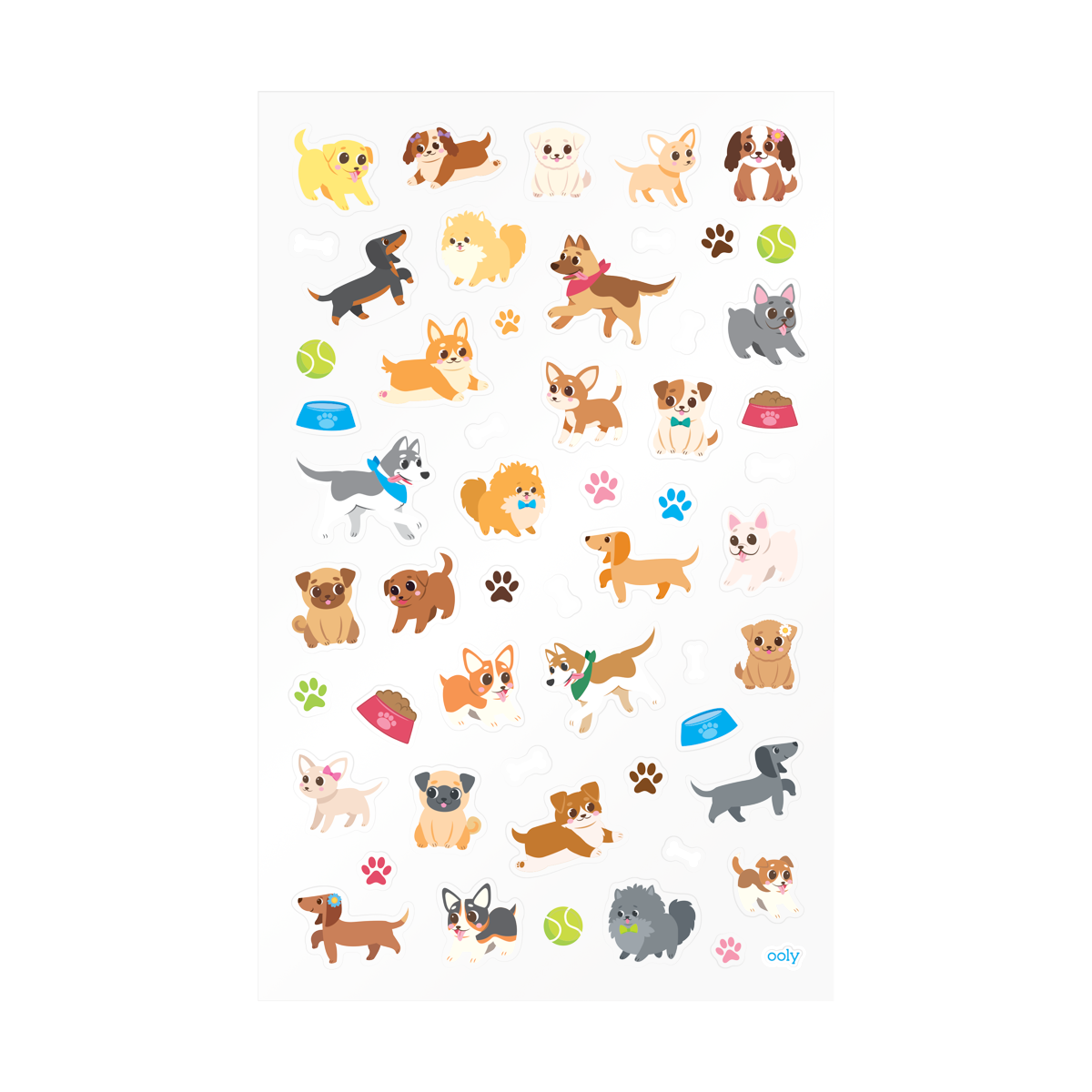 Stickiville Puppy Love sticker sheet