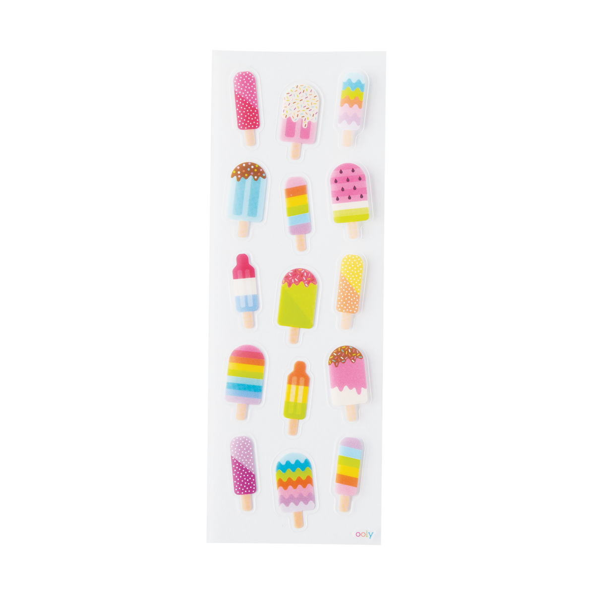 OOLY Stickiville Ice Pop stickers