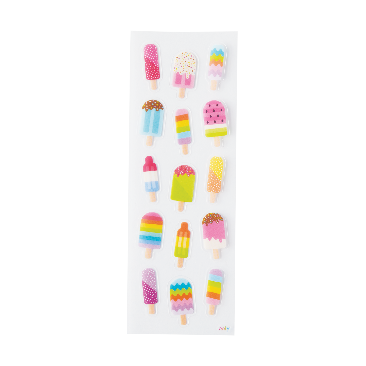 OOLY Stickiville Ice Pop stickers