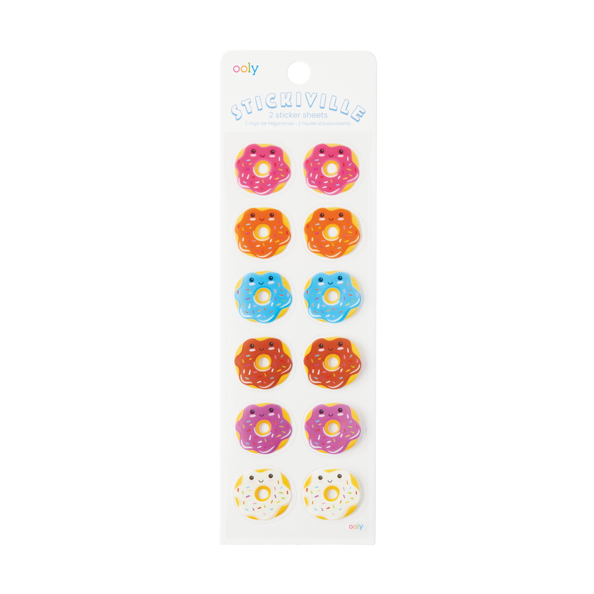 Stickiville Happy Donuts Stickers