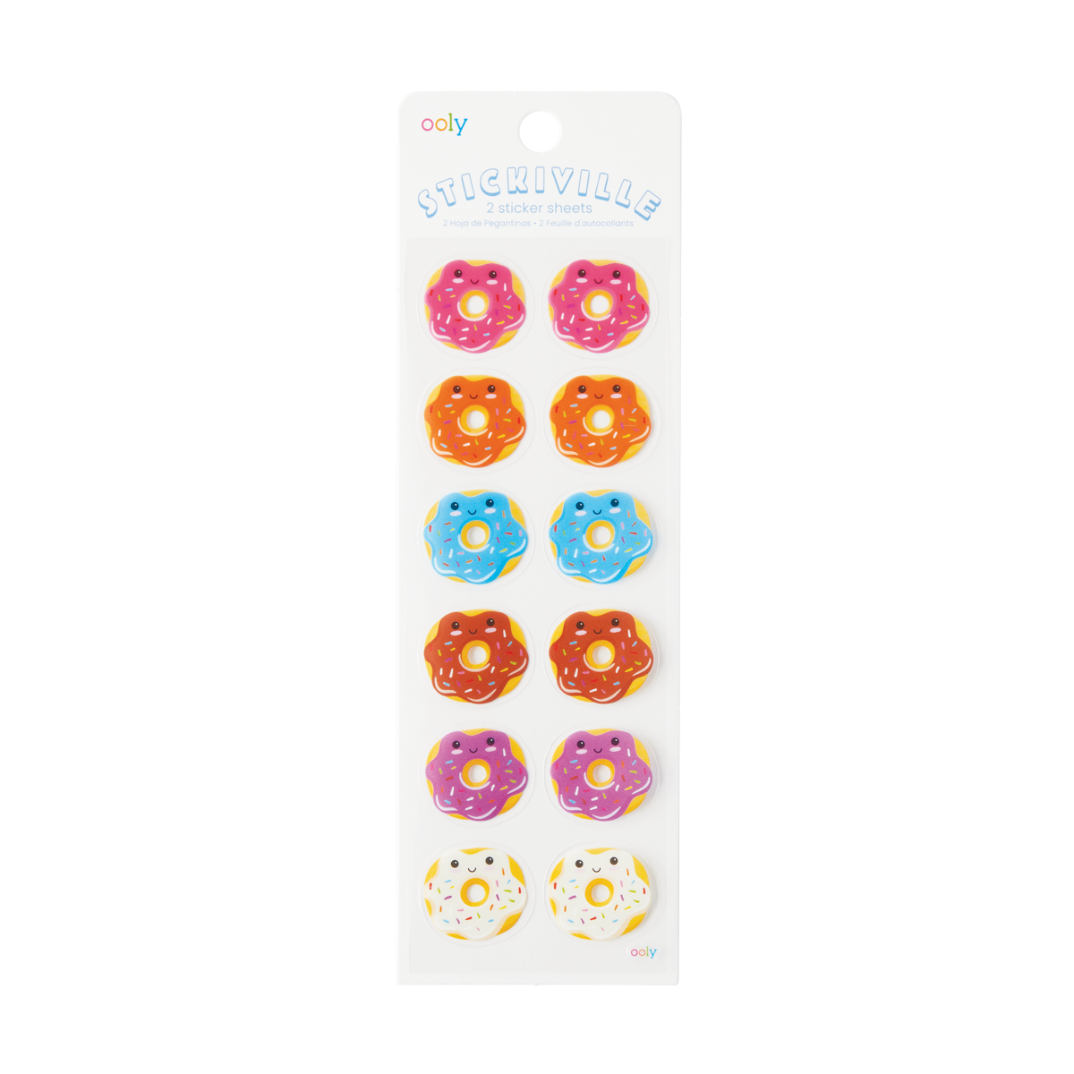 Stickiville Happy Donuts Stickers