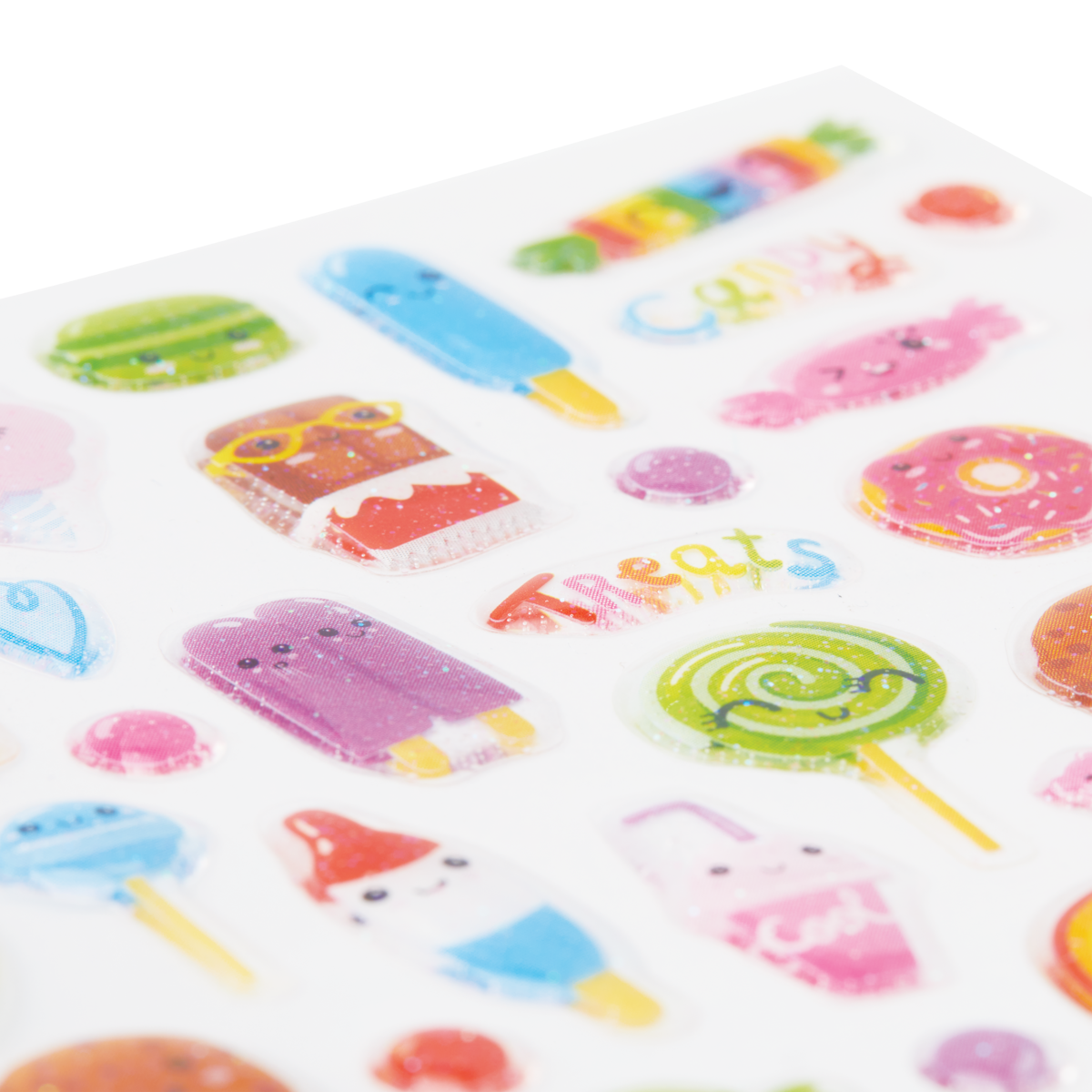 Ooly Stickiville Candles and Gifts Stickers - Holographic