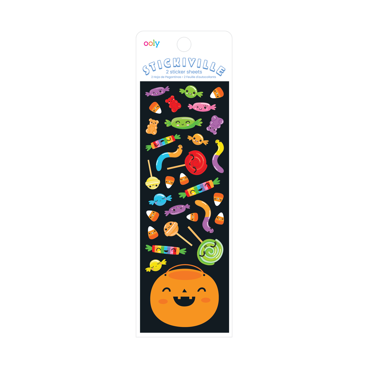 OOLY Stickiville Halloween Haul Stickers in packaging
