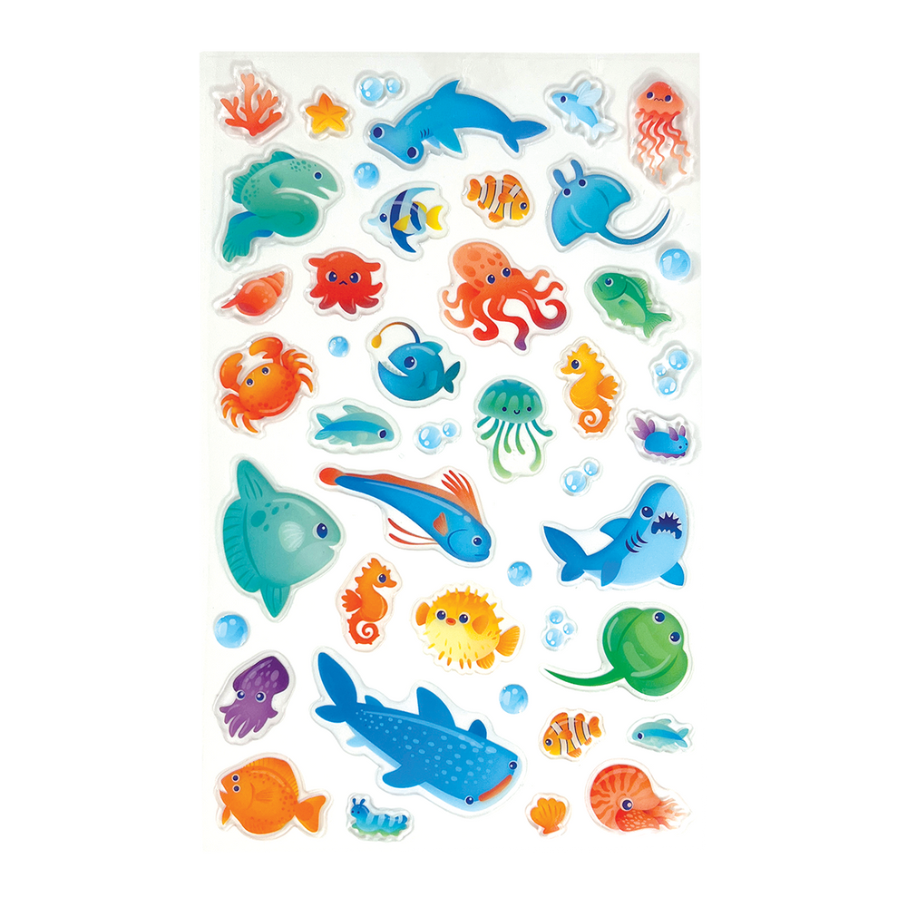 Stickiville Blue Ocean Stickers OOLY