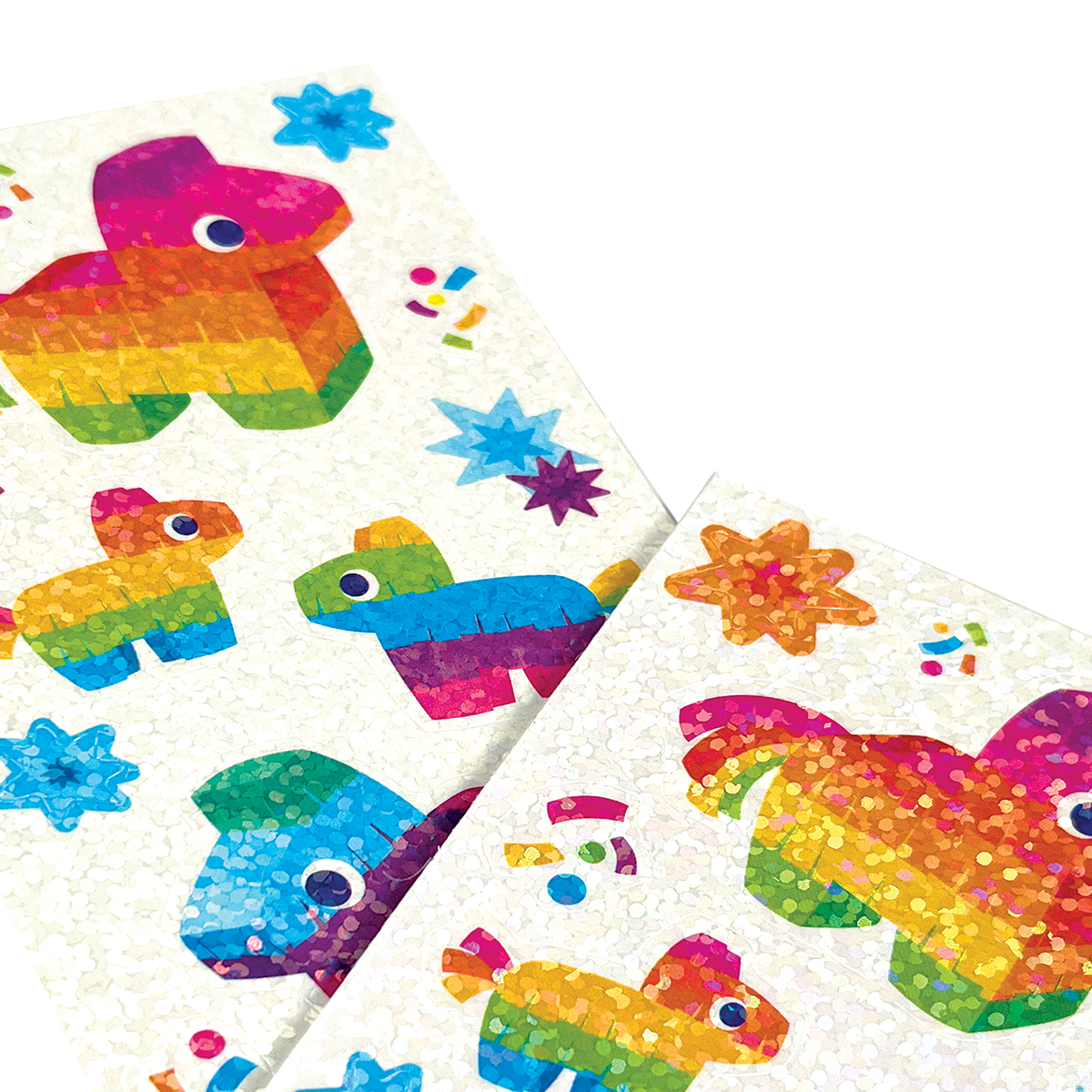 OOLY Stickiville Pinata Party Stickers close up look