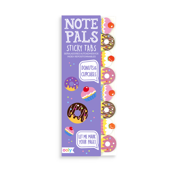 Ooly Note Pals Sticky Tabs - Cute Cakes