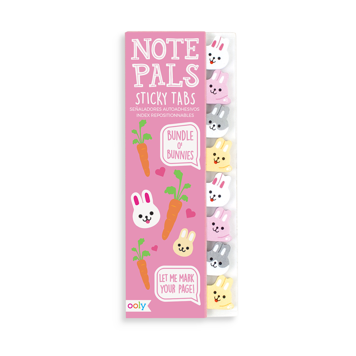 Note Pals Sticky Tabs with bunny designs