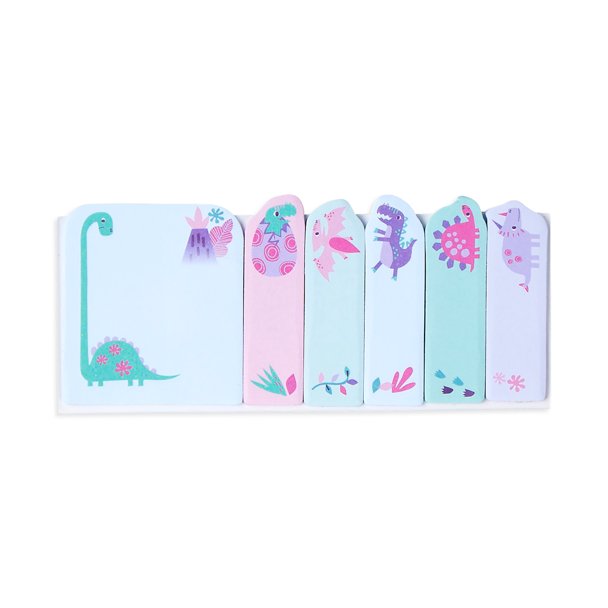 Ooly Note Pals Sticky Tabs - Cute Dinos