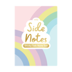 OOLY Side Notes Sticky Tab Note Pad - Pastel Rainbows in packaging
