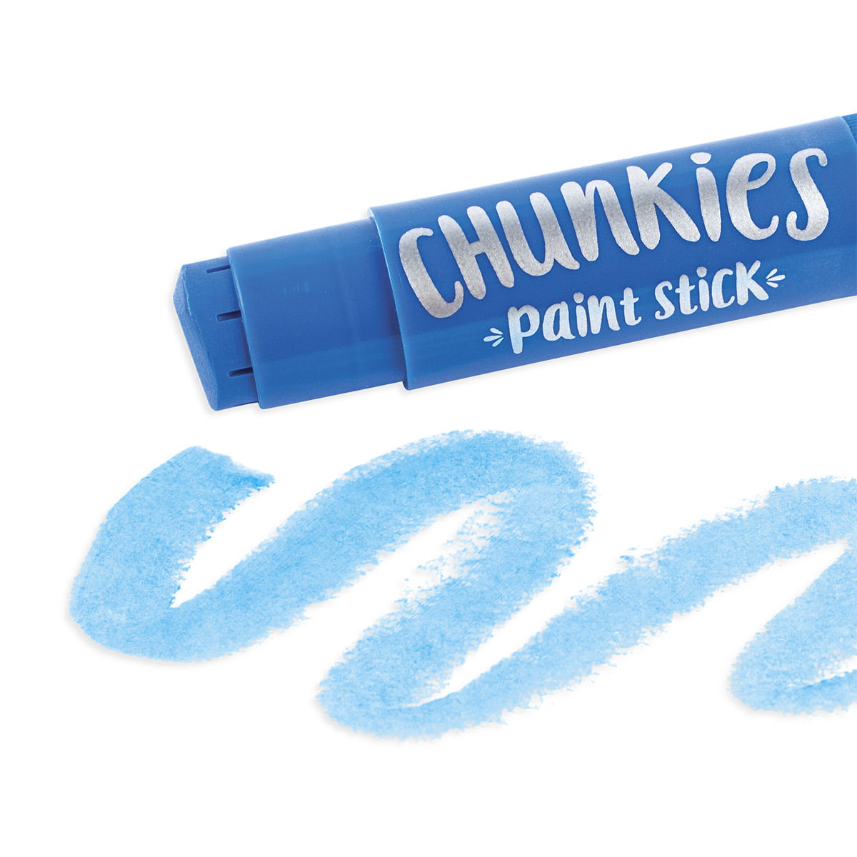 Blue Chunkies paint stick with twist up casing