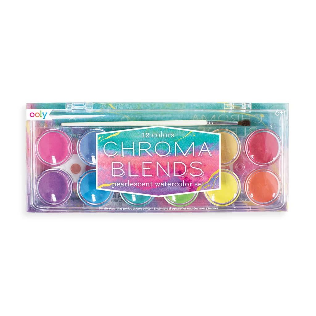 Chroma Blends Watercolor Paints – Happy Up Inc Toys & Games