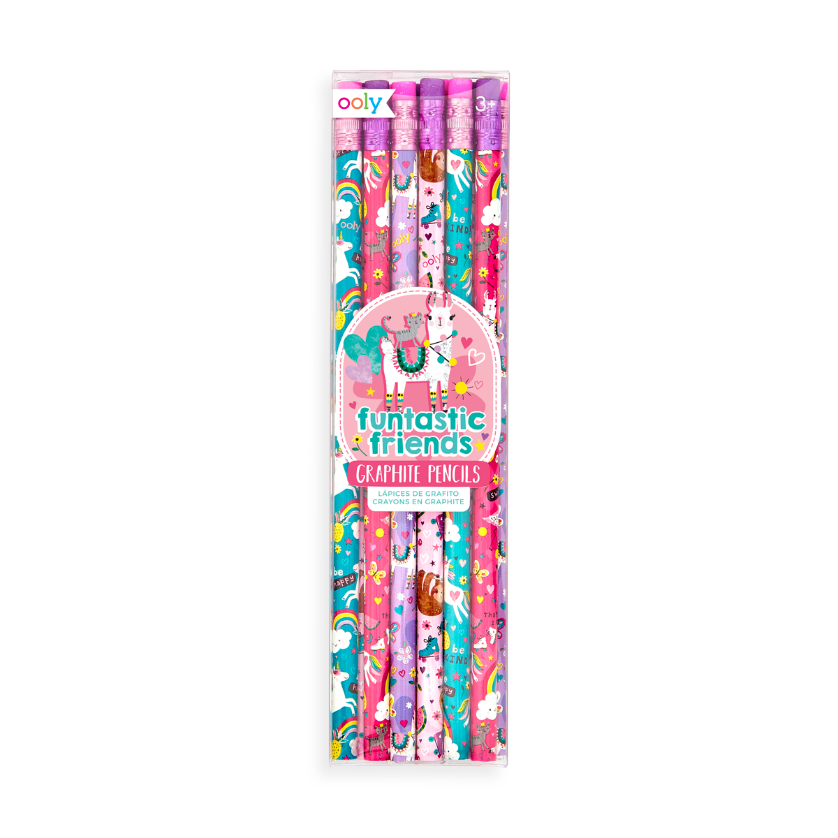 OOLY Funtastic Friends Graphite Pencils Set of 12