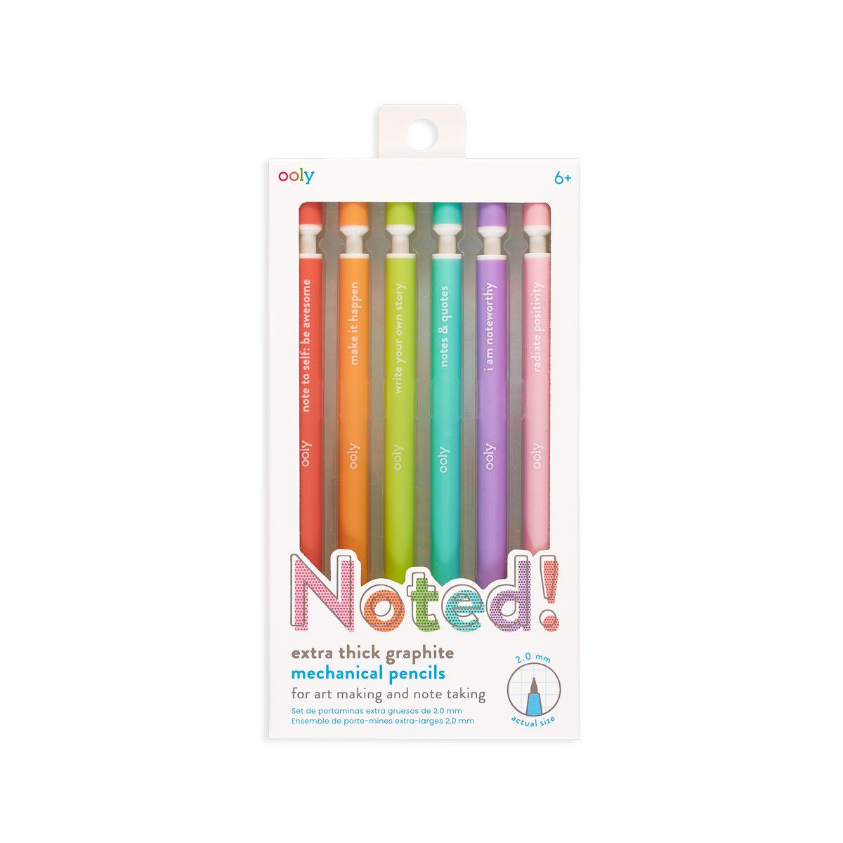 Ooly Draw 'n' Doodle Mini Colored Pencils + Sharpener - Pink - Bibs and Kids  Boutique